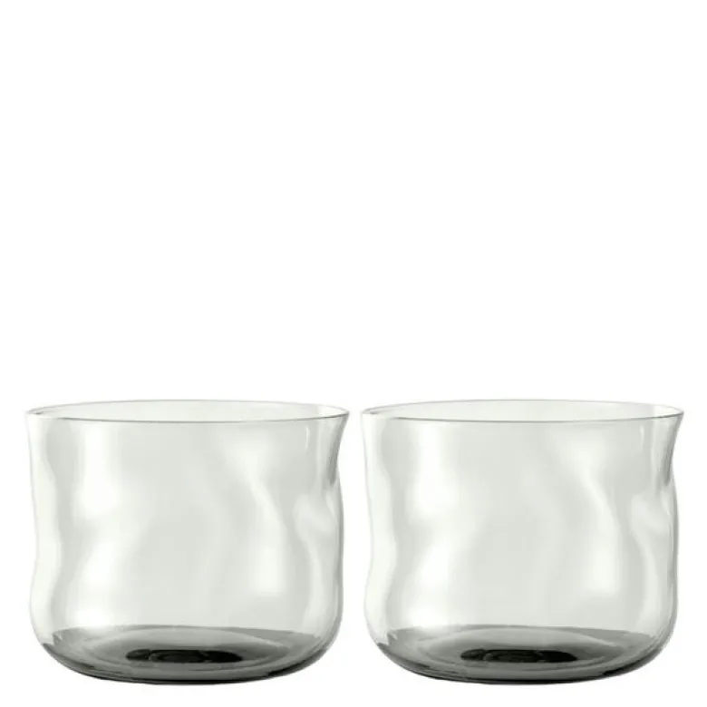 Swirl tumbler glass small 24 cl 2 stk Wave
