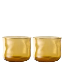 Swirl tumbler glass small 24 cl 2 stk Dune
