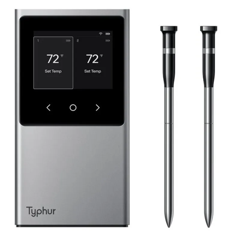 Sync Dual trådløst steketermometer sølv/svart