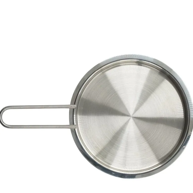 Tallerkenlokk 16 cm rustfritt stål