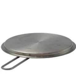 Tallerkenlokk 20 cm rustfritt stål