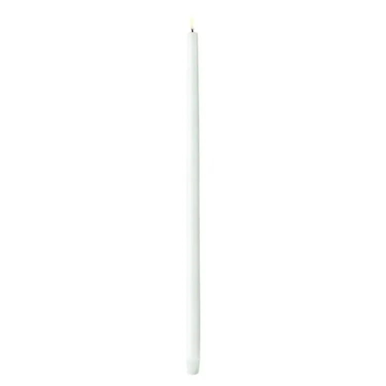 Taper Candles Led kronelys 2,3x55 cm 1 stk nordic white