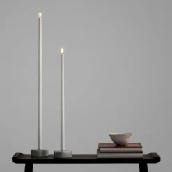 Taper Candles Led kronelys 2,3x75 cm 1 stk hvit