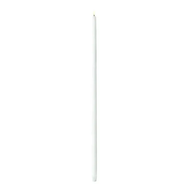 Taper Candles Led kronelys 2,3x75 cm 1 stk hvit