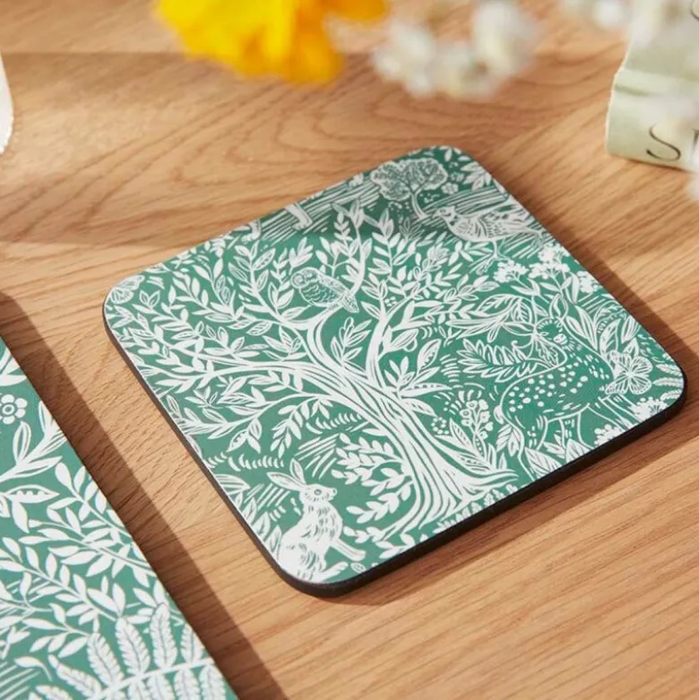 Tapestry glassbrikker 10,5 cm 6 stk sage