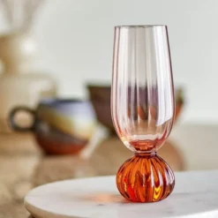 Taurin champagneglass 25 cl rosa