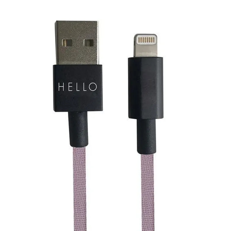 Tech Favourite kabel lightning 1m lavender