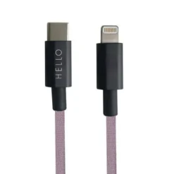 Tech Favourite kabel USBC til lightning 1m lavender