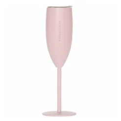 Termo champagneglass BOBLEGLEDE 12 cl dus rosa