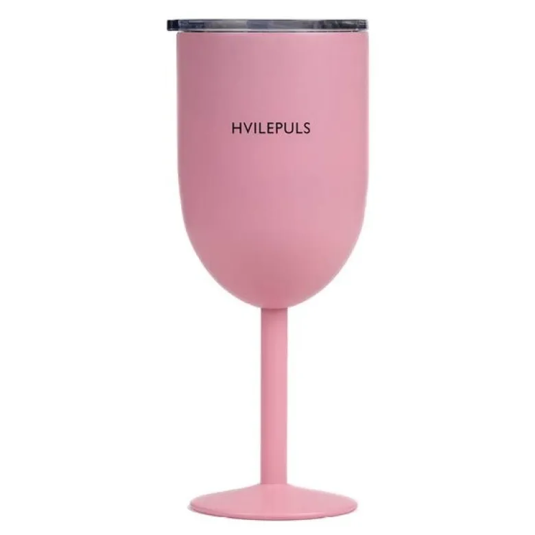 Termo vinglass hvilepuls 40 cl lys rosa