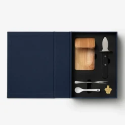 The Essentials østers- og kaviarverktøy blå