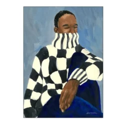 The Poster Club x Hanna Peterson poster 30x40 cm check