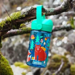 Thrive Flip Straw Kids drikkeflaske 0,4L friendly forest