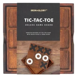 Tic-Tac-Toe tre på rad 14x14 cm tre