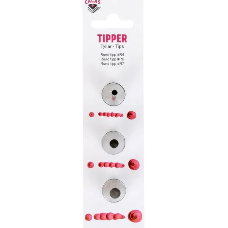 Tippsett rund R4, R6 og R7