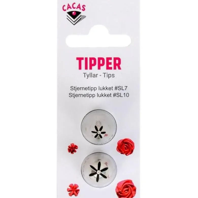 Tippsett stjerne lukket SL7 og SL10