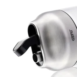 Tip sukkerstrøer 180 ml klar/stål
