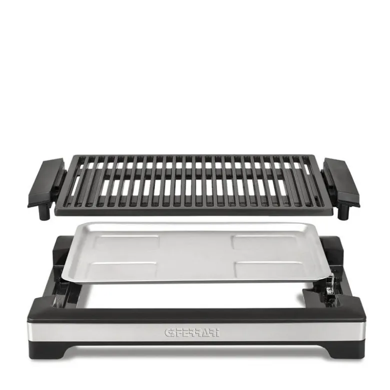 Tito bordgrill 45x30,5 cm svart/stål