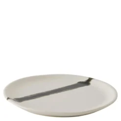 Toledo asjett 17,5 cm hvit/svart/grønn