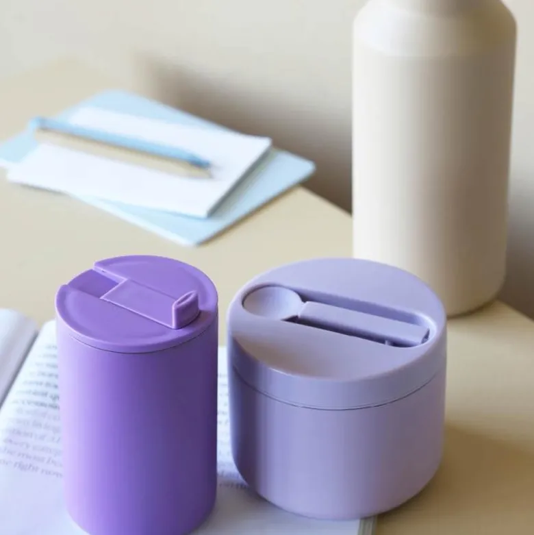 Travel mattermos 0,33L lavendel