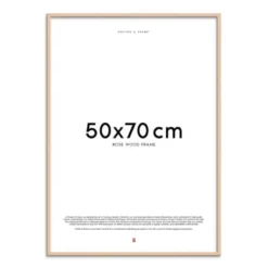 Treramme 50x70 cm rose