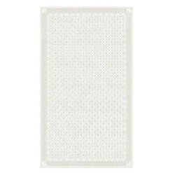 Åttebladrose bordduk 150x310 cm beige