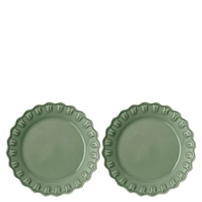Tulipa tallerken 20 cm 2 stk verona green