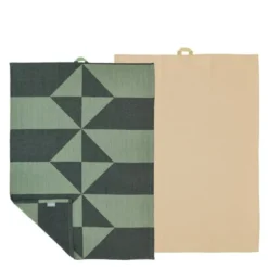 Twist kjøkkenhåndkle 50x70 cm 2 stk hedge green