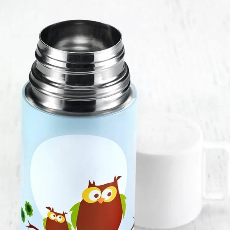Ugle termos 0,35L blå
