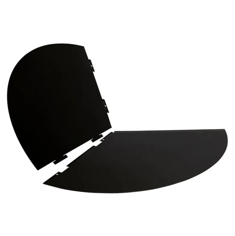 Underlagsplate 100 cm svart