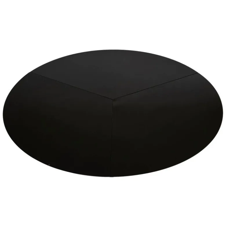Underlagsplate 100 cm svart