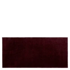 Unicolor gulvmatte 200x90 cm bordeaux