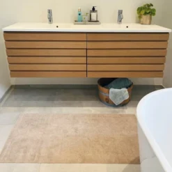 Unicolor gulvmatte 120x67 cm ivory