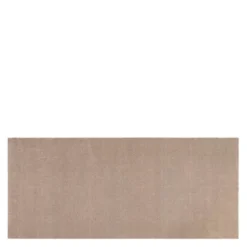 Unicolor gulvmatte 200x90 cm ivory