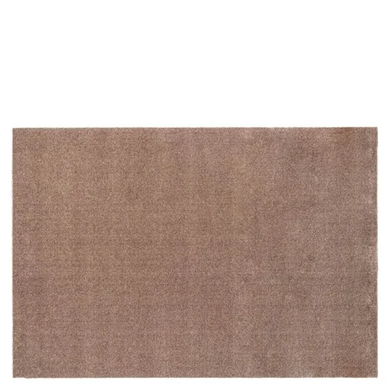 Unicolor gulvmatte 130x90 cm sand/beige