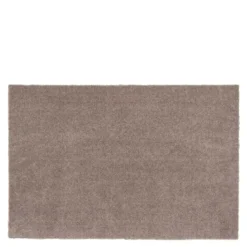 Unicolor gulvmatte 90x60 cm sand/beige
