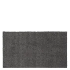 Unicolor gulvmatte 120x67 cm steelgrey