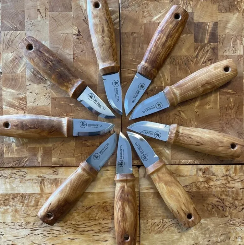 Ustaoset allroundkniv 16 cm masurbjørk