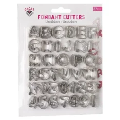 Utstikker alfabet/tall