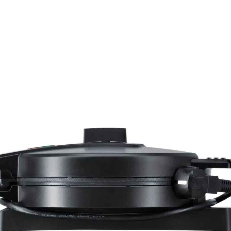 Vaffeljern XL 5 hjerter 900W 18,5 cm svart