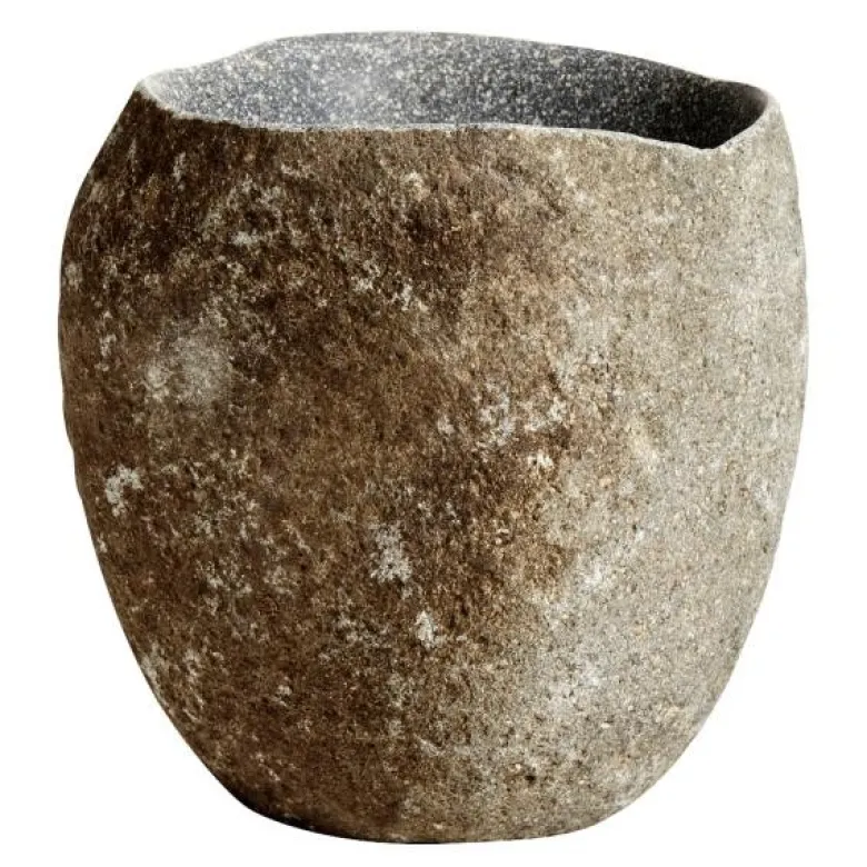 Valley vinkjøler 21 cm stein grå