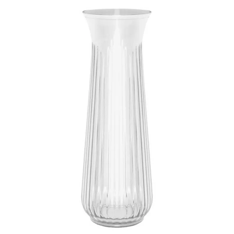 Vannkaraffel 1L klart glass