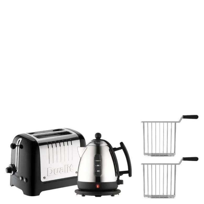 Vannkoker 1L og brødrister svart