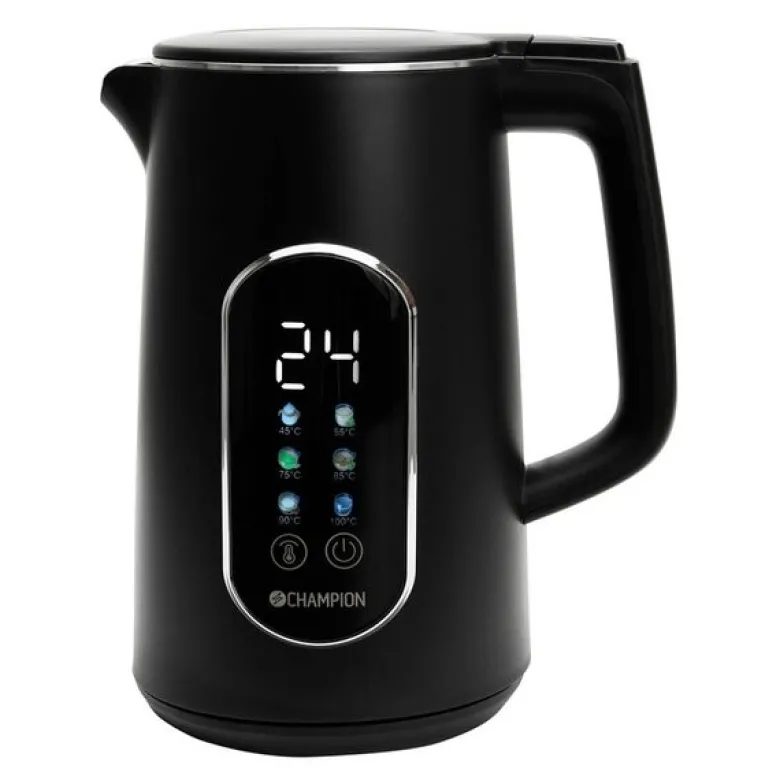 Vannkoker med termostat VK800 1,7L svart