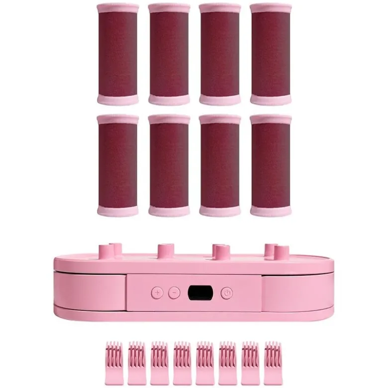 Varmeruller digital rosa