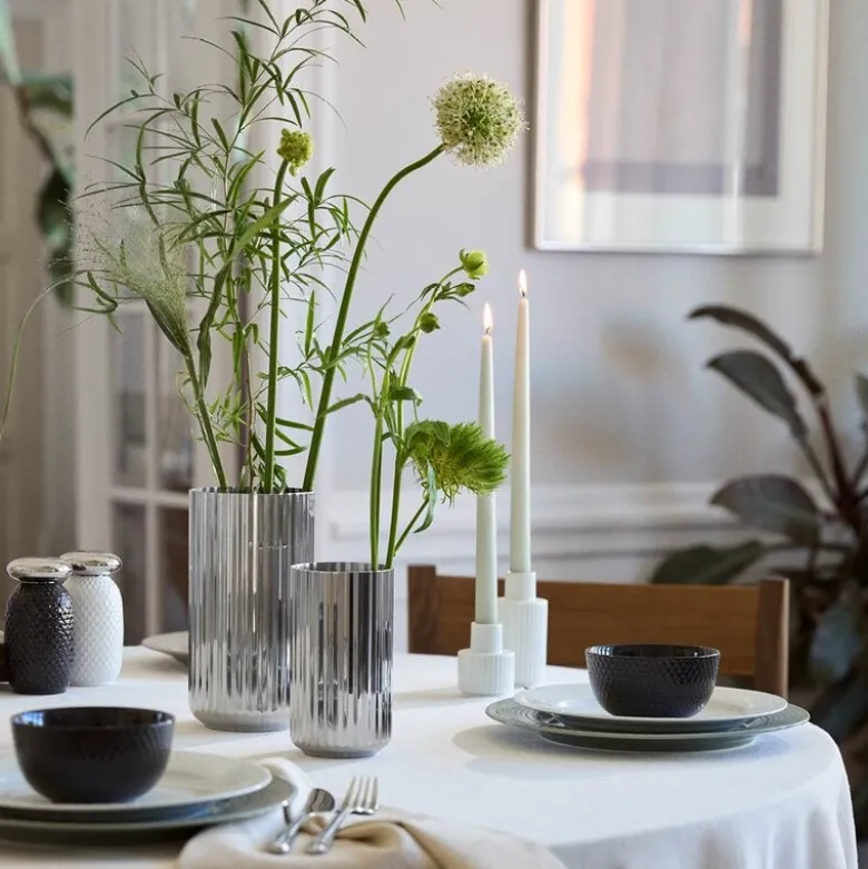 Vase 20,5 cm rustfritt stål