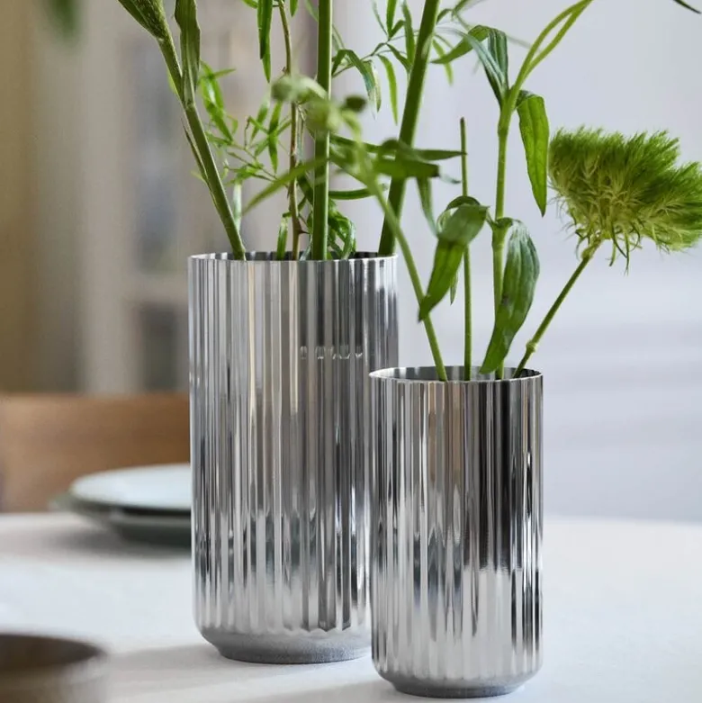 Vase 20,5 cm rustfritt stål