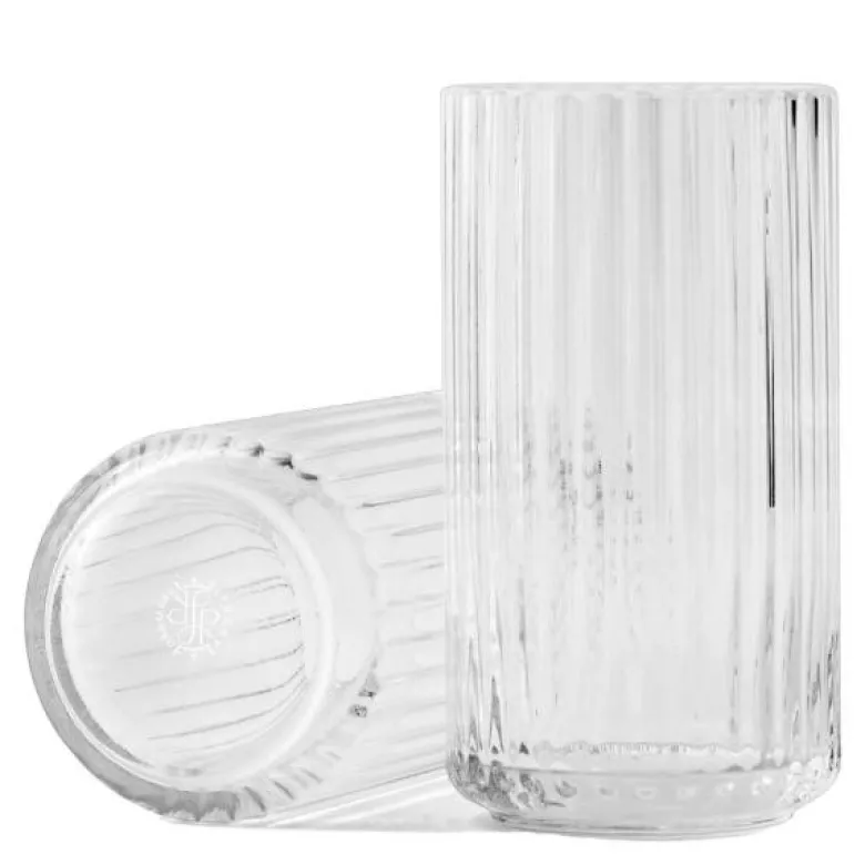 Vase glass 15 cm klar