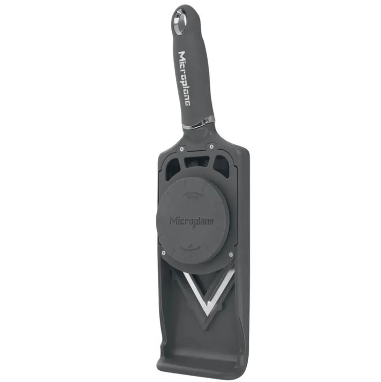 V-blade mandolin PureCut justerbar after dark grey