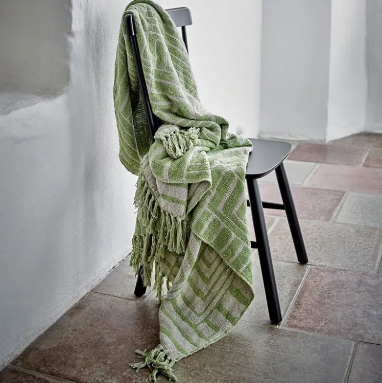 Velva pledd 160x130 cm grønn